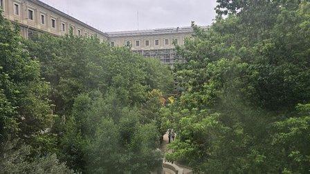 Jardín Edificio Sabatini