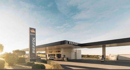 Estación de servicio Repsol