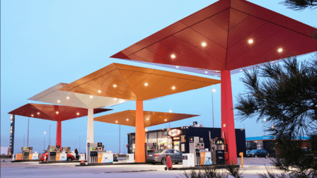 Estación de servicio Repsol