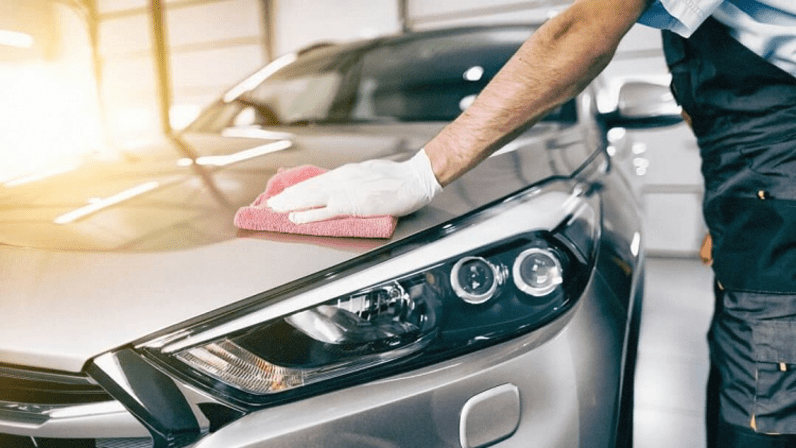 Car Wash and Polishing of headlights Car Wash