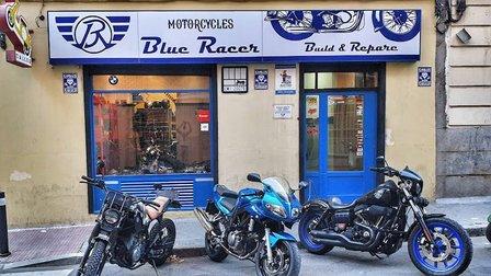 Blue Racer taller de motos - Taller oficial Kymco