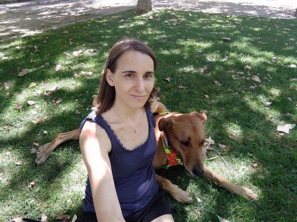 Qué listo es mi perro.