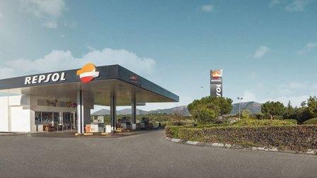 Estación de servicio Repsol