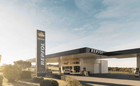 Estación de servicio Repsol