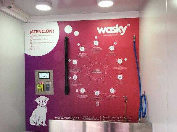 Wasky | Autolavado de mascotas Parla