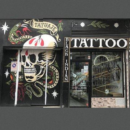 Black Indian Tattoo