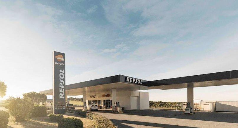 Estación de servicio Repsol
