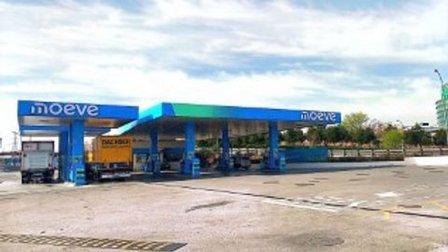 Estación de servicio Moeve, antes Cepsa