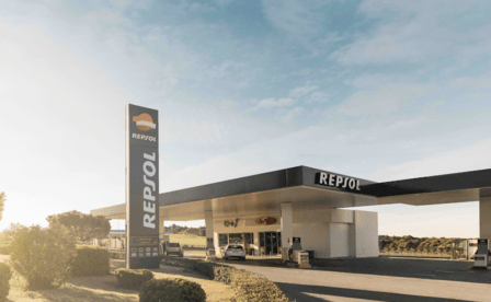 Estación de servicio Repsol