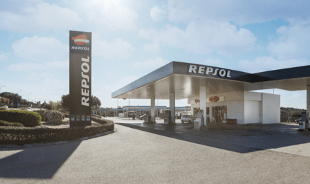 Estación de servicio Repsol