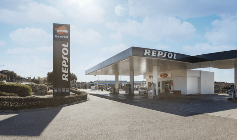 Estación de servicio Repsol