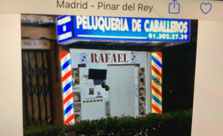 Peluquería Barbería de caballeros Rafael