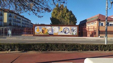 Mural cerámico El Oficio y el Arte Cerámico