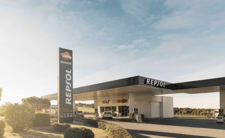 Estación de servicio Repsol
