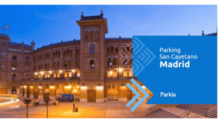 Parking PARKIA by Indigo - La Guindalera. Plaza San Cayetano. Plaza Toros Ventas. Madrid