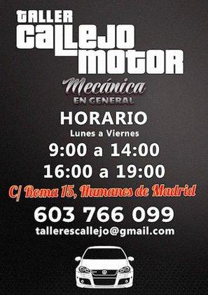 Taller Callejo Motor