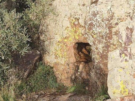 La Tinajilla. Manantial natural en la piedra