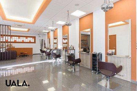 Brown&Naranja Estilistas Meco