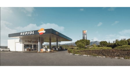 Estación de servicio Repsol
