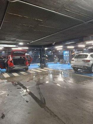 BUBBLE CAR WASH Príncipe Pío Lavado Detailing parking indigo