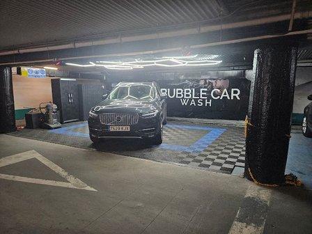 Lavado de Coches Detailing Bubble Car Wash Parking Plaza Mostenses