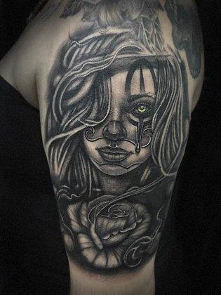 Luis Franco, tatuador realista en Madrid