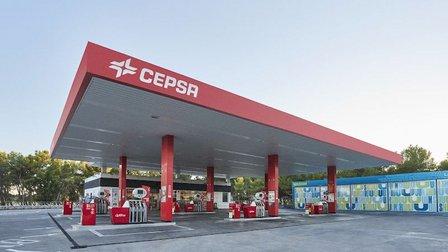 Estación de servicio Moeve, antes Cepsa