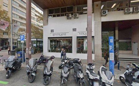 Párking de motos Paseo de la Castellana - c/ Felix Boix