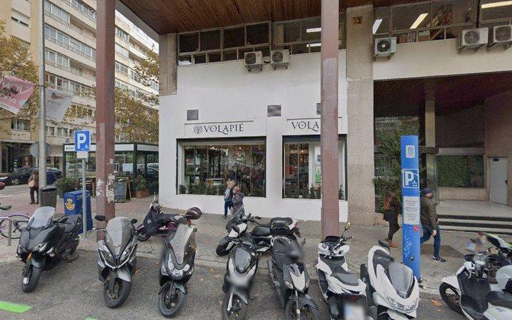 Párking de motos Paseo de la Castellana - c/ Felix Boix