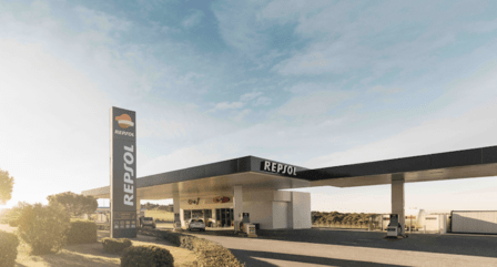 Estación de servicio Repsol