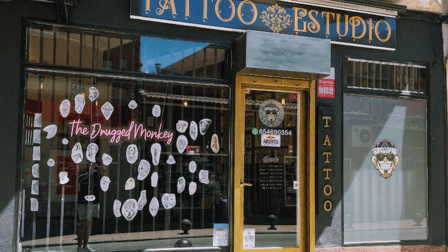 The Drugged Monkey Tattoo
