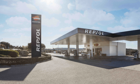 Estación de servicio Repsol