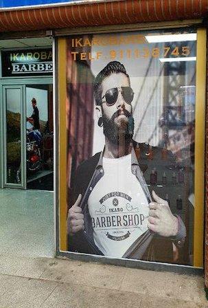 Ikaro barber P29 CC Los Olivos. Barberia peluqueria de caballeros