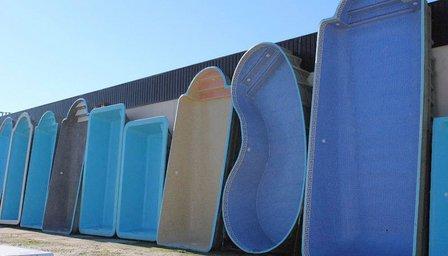 Piscinas de fibra Premier
