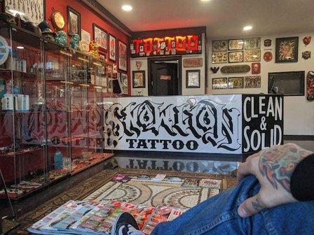 snow lion tattoo