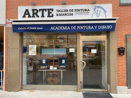 ACADEMIA DE PINTURA Y DIBUJO EL JINETE AZUL, Enmarcacion y galeria de Arte