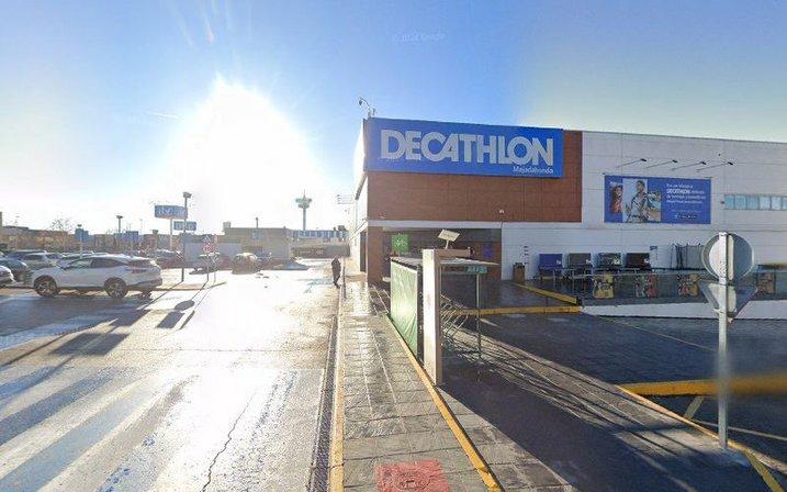 Parking de bicicletas Decathlon