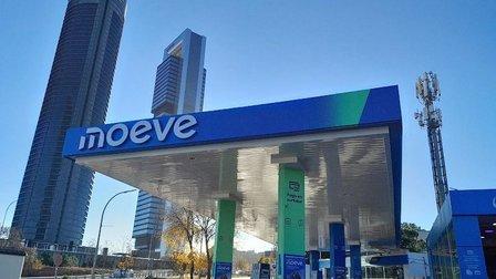 Estación de servicio Moeve, antes Cepsa