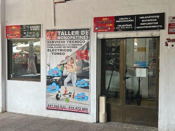 Mi-patinete taller de reparación