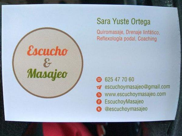 Escucho Y Masajeo