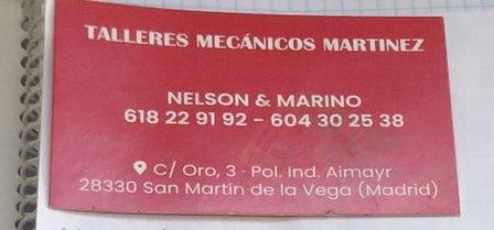 Talleres Mecánicos Martínez