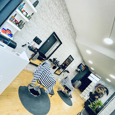 The lab barber