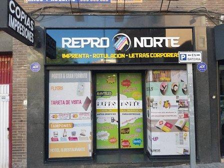 REPRONORTE Artes Gráficas Rotulación