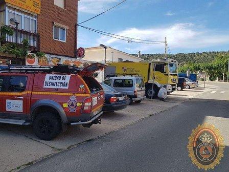 Voluntarios de Protección Civil y Apoyo y Rescate Provincial de Ávila