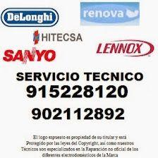 Delonghi Renova Hitecsa Lennox Sanyo Reparación Servicio Técnico Cb