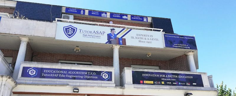 TutorAsap|British College Madrid|Academia IB,A levels,IGCSE