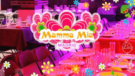 Restaurante con espectaculo Mamma Mia despedidas de solteros y solteras Madrid