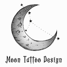 Moon Tattoo Design