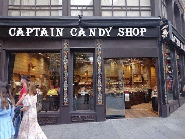 Captain Jonny's candy shop