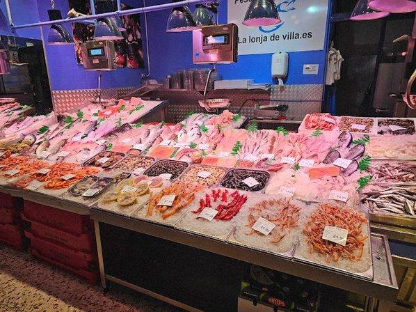 "Pescadería y Cocedero de Mariscos La Lonja de villa"